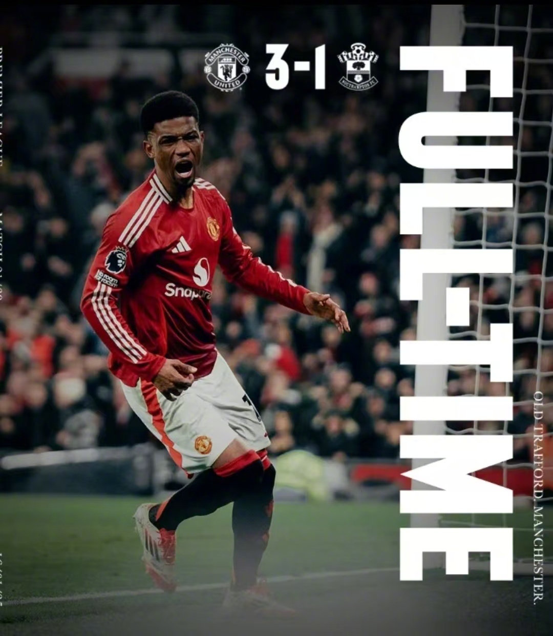 南安普顿主场击败克里斯特尔宫，豪取三分的简单介绍