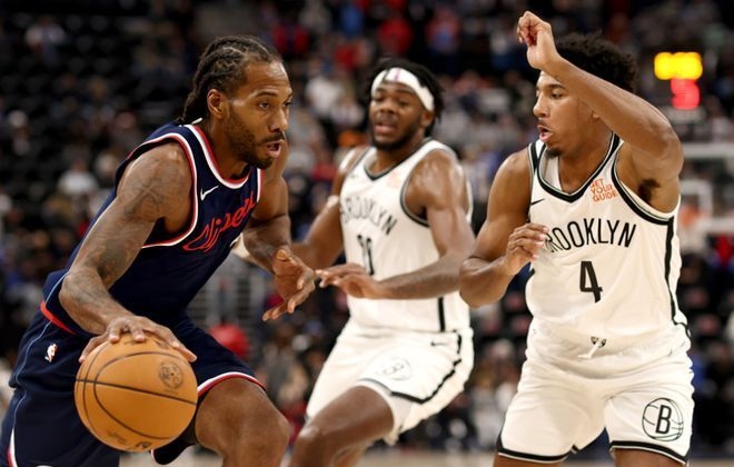 九游游戏-快船击败篮网，莱纳德砍下35分