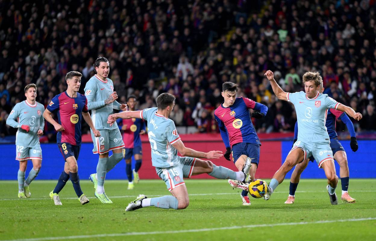 马竞主场小胜，巩固领先优势