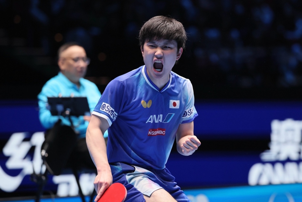 法国队轻取葡萄牙队，张本智和带队取胜